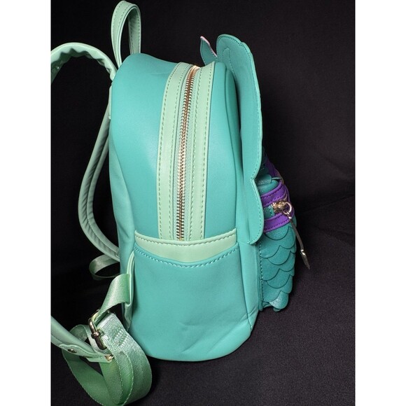 RARE!! Ariel Cosplay Loungefly X Disney Litte Mermaid COSPLAY Mini Backpack main image 12